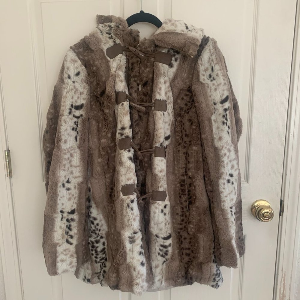 Faux Fur Women's Coat